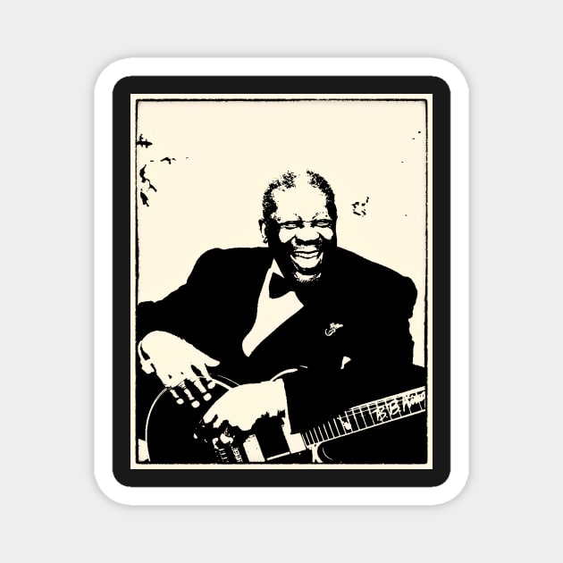 King of The Blues Magnet by dht2013