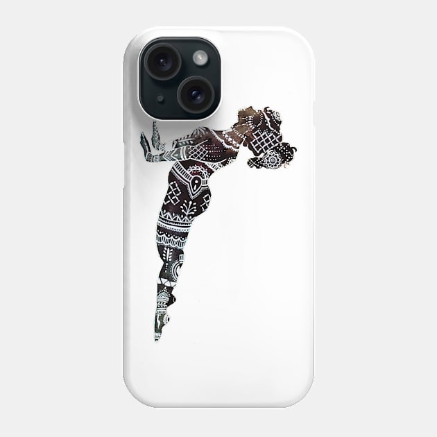 Tribal Yoga Phone Case by LaBellaCiambella