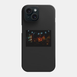 Illuminated Christmas Scene Phone Case