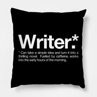 Writer Definition Pillow