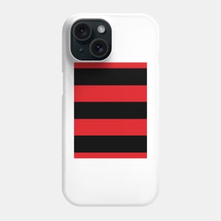 CRF Flamengo  Red and Black Hoops Phone Case