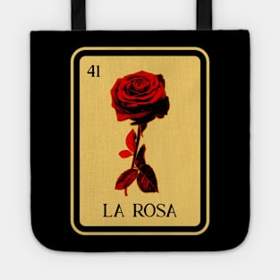 Mexican La Rosa lottery traditional Rose flower fairy herb Tote