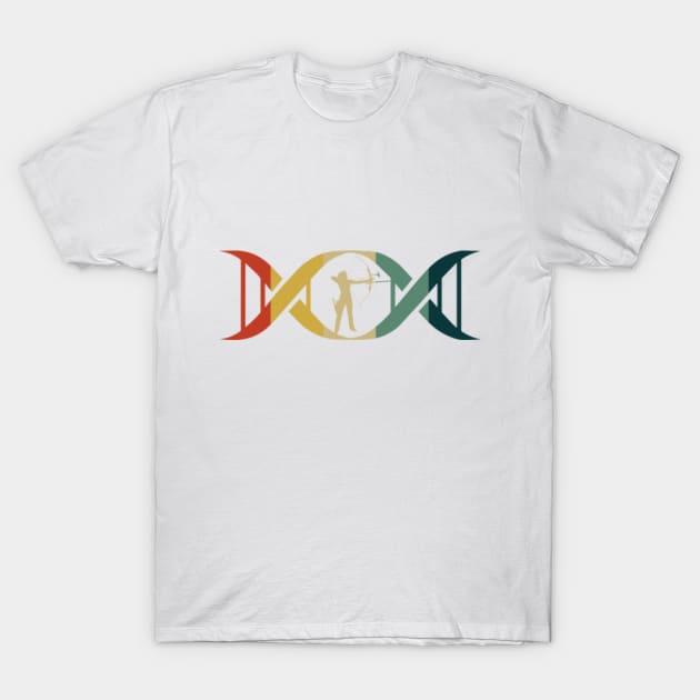 Archery DNA Shirt' Large Buttons