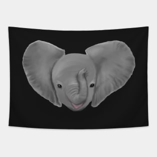 Baby Elephant Tapestry