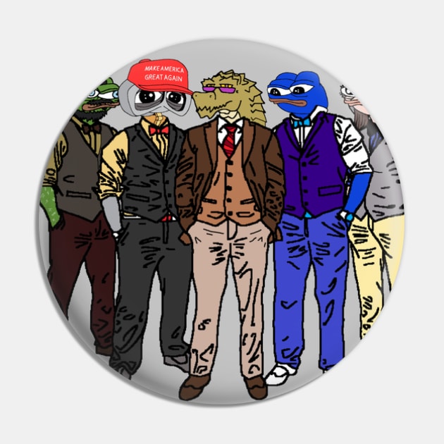 Fren-Team Pin by The Crocco