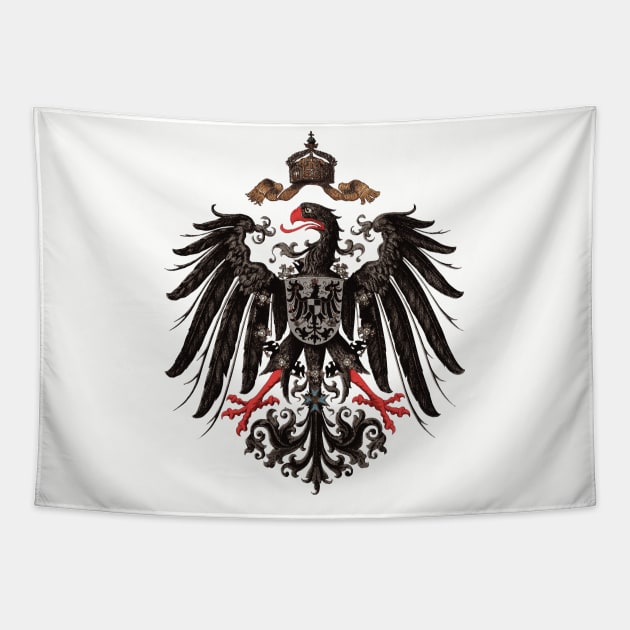 German Empire Imperial Eagle Tapestry by Beltschazar