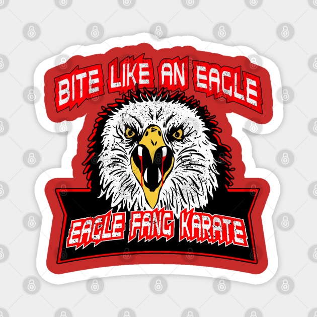 Bite Like an Eagle Fang Karate Magnet by reintdale