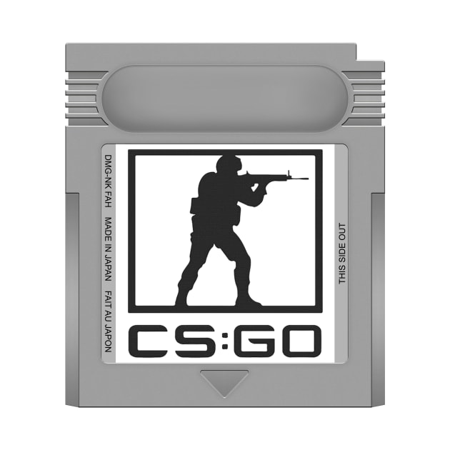 Counter-Strike Game Cartridge by PopCarts