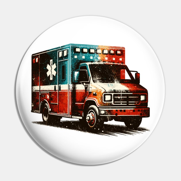 Ambulance Pin by Vehicles-Art