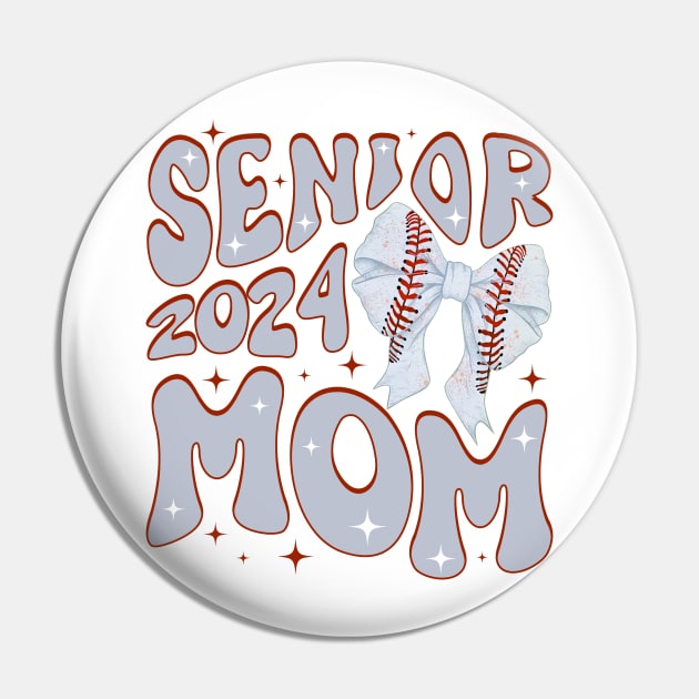 Senior 2024 softball Mom tee Friday Night Gift For Women Mother day Pin by tearbytea