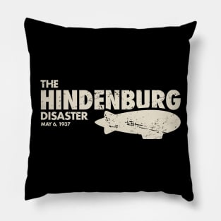 Airship Blimp Dirigible - The Hindenburg Disaster Pillow