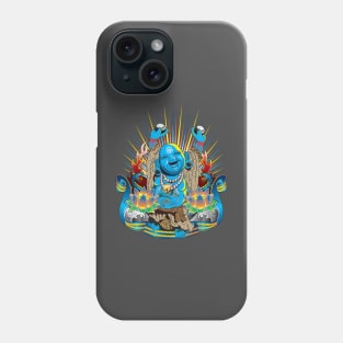 Happy Kustom Kulture Buddha Phone Case