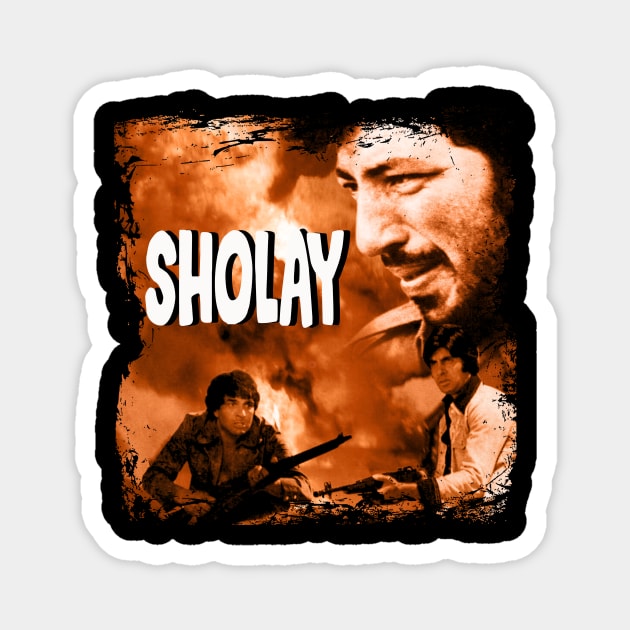 Gabbar Singh The Iconic Villain of Sholays Magnet by ElinvanWijland birds