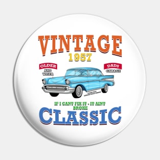 Vintage Classic Car Garage Hot Rod Novelty Gift Pin