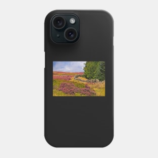 Yorkshire Moorland Heather Landscape Phone Case