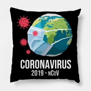 Coronavirus 2019-nCoV Pillow