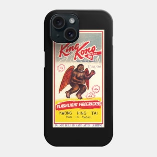 VINTAGE FIRECRACKER KING KONG BRAND IN MACAU Phone Case