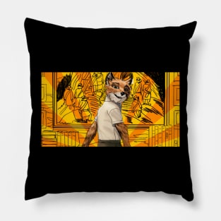 fantastic mr fox Pillow