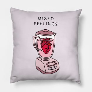 Mixed feelings Pillow