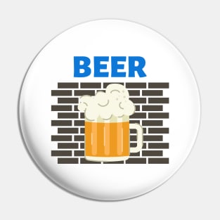 Beer On The Wall Pin