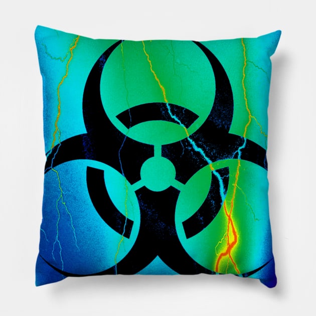 Biohazard Pillow by radiogalaxy