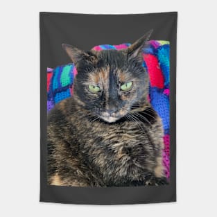 Glamorous Cat Tapestry