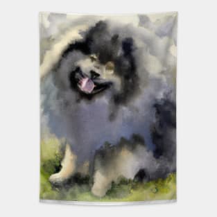 Keeshond Pop Art - Dog Lover Gifts Tapestry