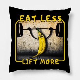 Banana weightlifting Pillow