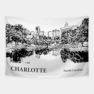 Charlotte - North Carolina Tapestry