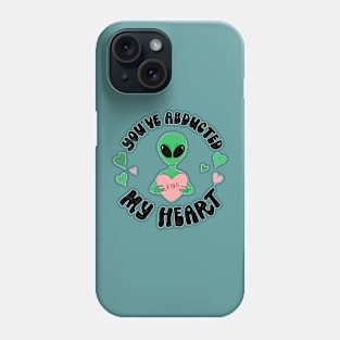 Abducted my heart Phone Case