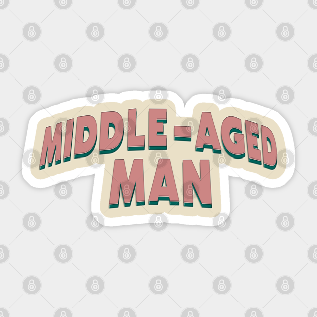 Middle-Aged Man 90s SNL Superhero Skit - Saturday Night Live - Sticker ...