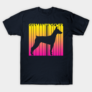 German Pinscher Vintage Design Dog T-Shirt German Pinscher Vintage Design Dog T-Shirt