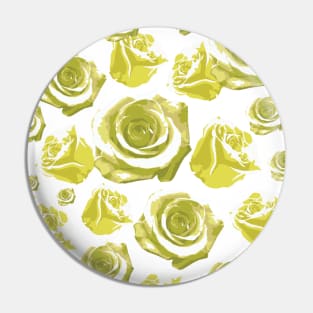 Yellow Roses Pin