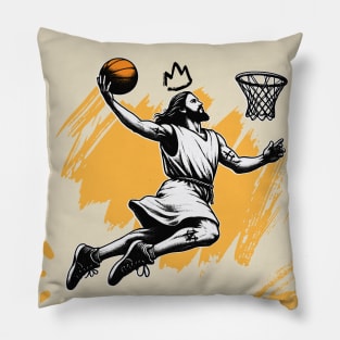 Basketball Jesus Christ Dunk Pillow