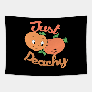 Just Peachy Tapestry