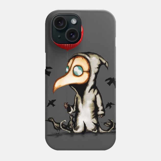 The Plague Doctor Phone Case by LVBart