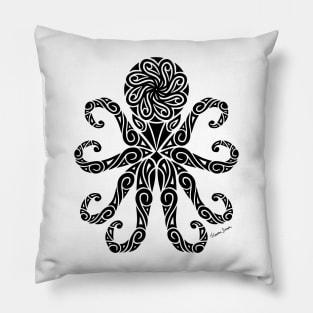 Tribal Octopus Pillow