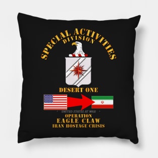 SOF - Operation Eagle Claw - Iran - CIA - SAD Pillow
