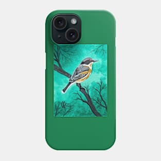 Cape batis in the coastal forest Phone Case