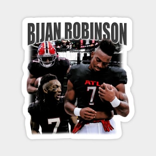 Bijan Robinson Vintage Magnet