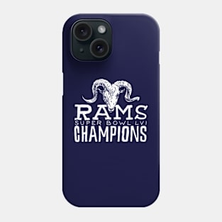 Los Angeles Raaaams 21 champions Phone Case