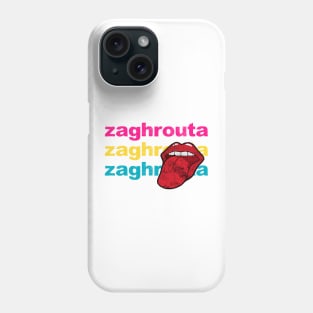 Zaghrouta Ululation Meme Trendy Gift Tongue Trill Phone Case