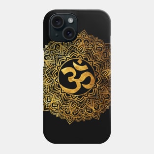 'Sacred Gold Mandala Spiritual Yoga' Awesome Yoga Gift Phone Case