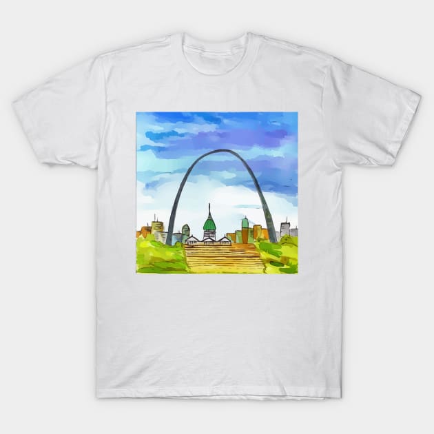 St Louis Cardinals Arch Tee