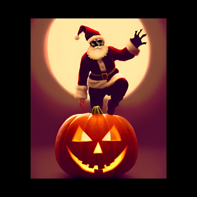 Scary Santa Claus by Dope_Design