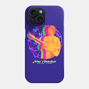 Guitar God Psychedelic Tie Dye Phone Case