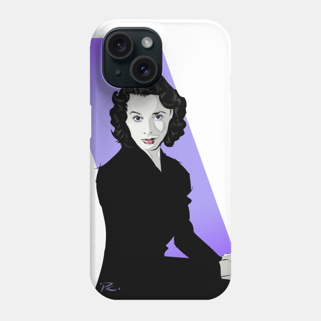 Vivien Leigh - An illustration by Paul Cemmick Phone Case by PLAYDIGITAL2020