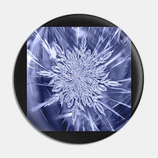 Winter Snowflake Ice Crystal Designed Gifts Pin