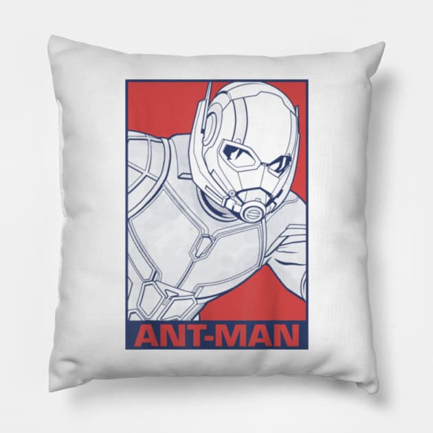 Antman Tshirt Pillow by Y So Serious?