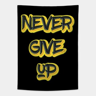 Never Give up Tapestry